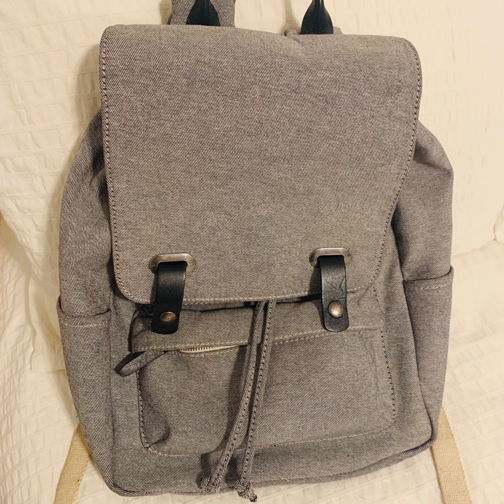 Everlane Twill Snap Backpack